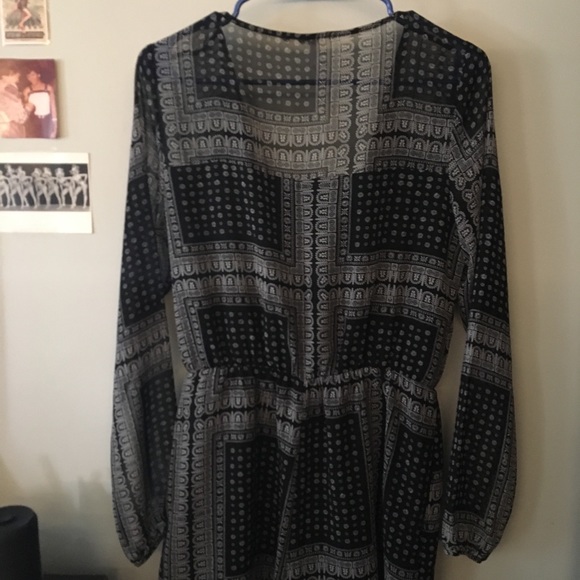 BCBGeneration patterned romper - Picture 2 of 3